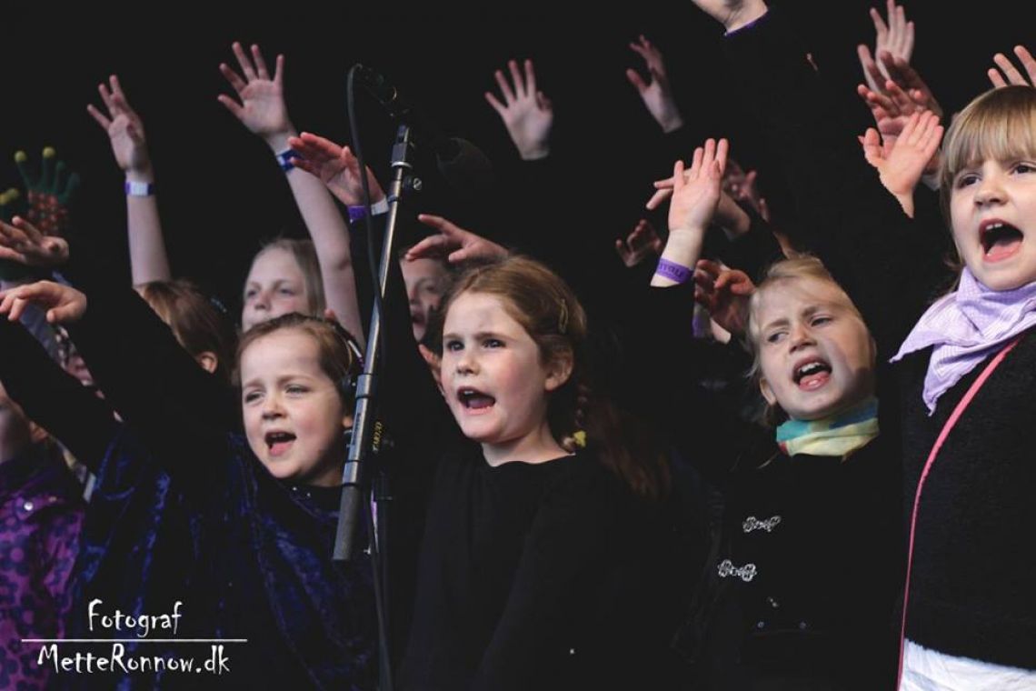 Gospel Generation synger på Bakken