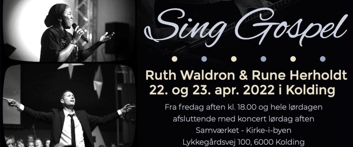 SING GOSPEL med Ruth Waldron og Rune Herholdt