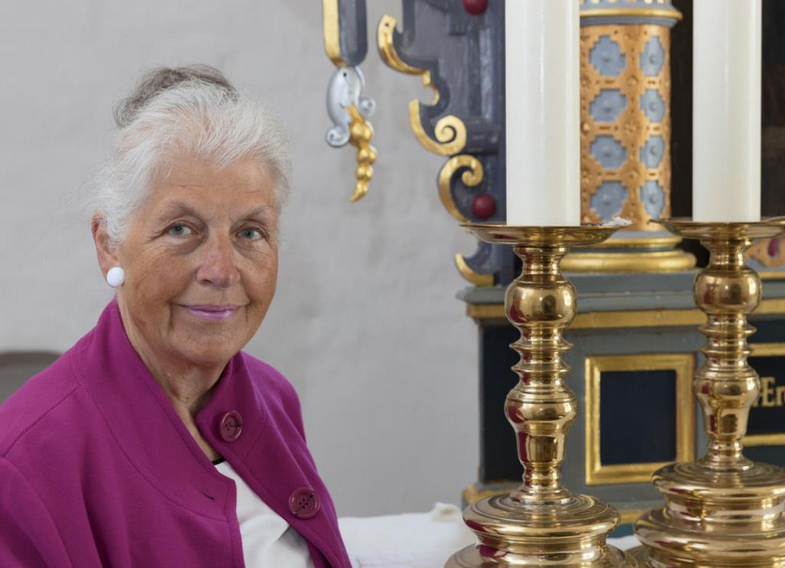 50-års jubilæum for menighedsrådsformand Grethe Bahne Madsen