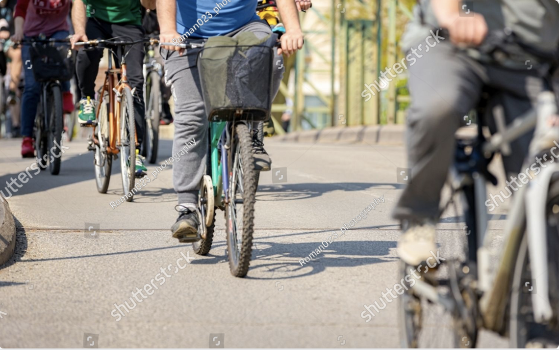 Cykelsang - PR for julekoncert