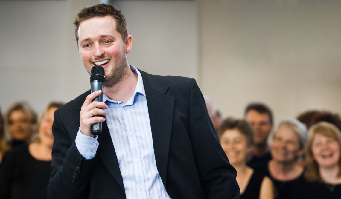 Gospelkoncert med konfirmanderne