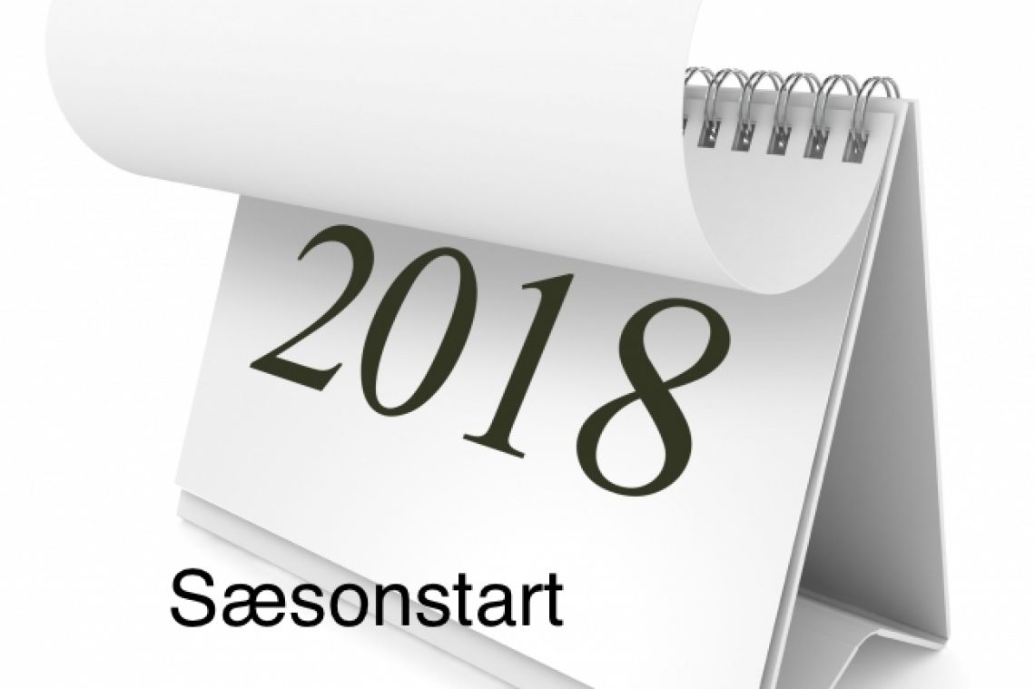 Sæsonstart forår 2018 - Medlemmer