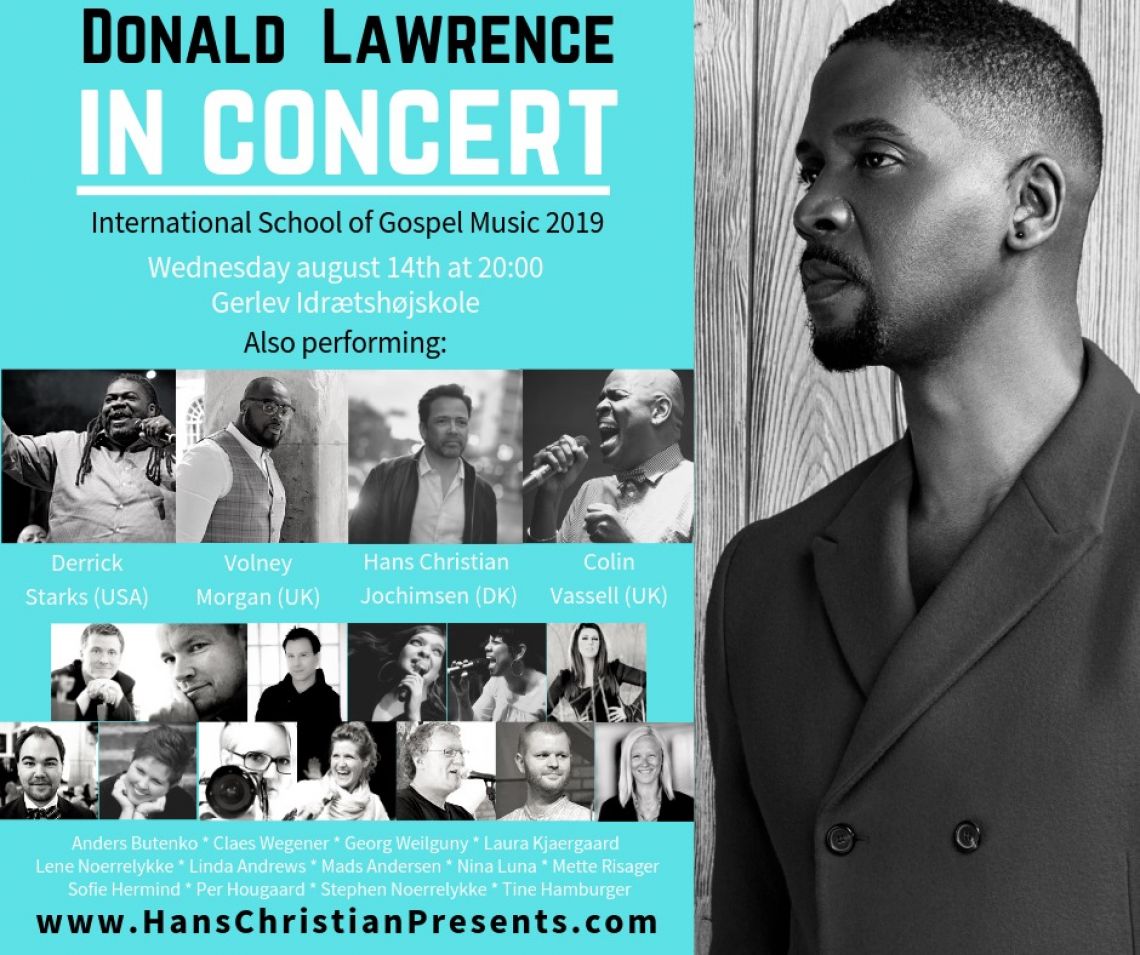 Donald Lawrence in concert