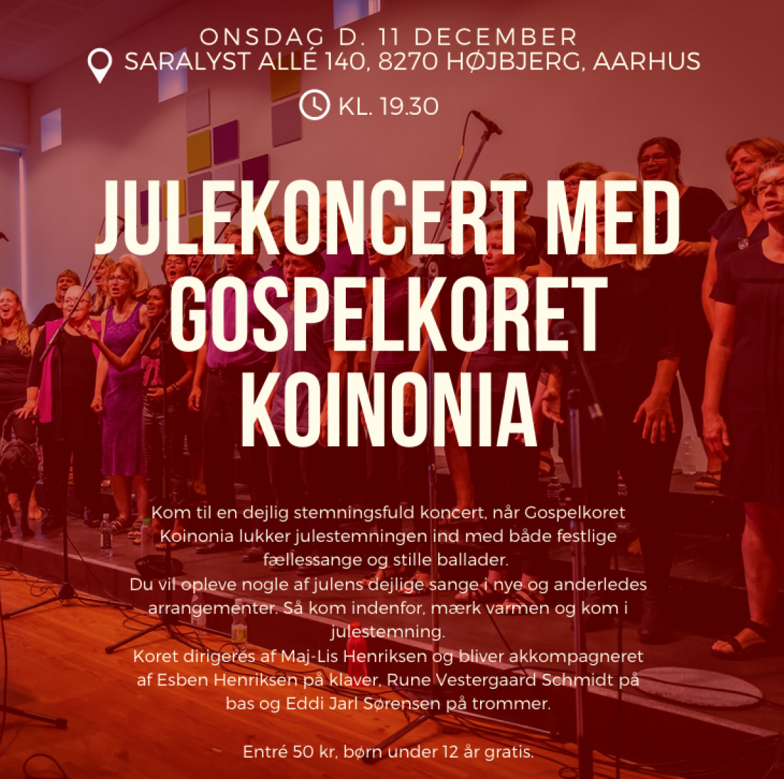 Julekoncert med KOINONIA