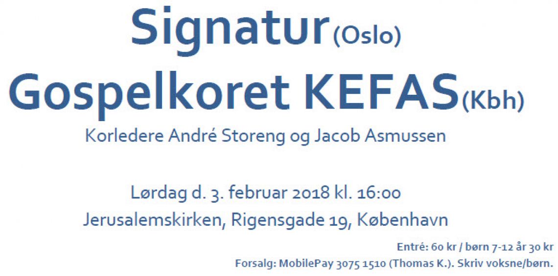 Gospelgæster fra Norge!